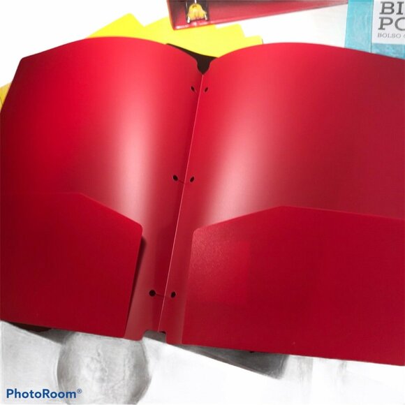 Notebook Lot Red 520 Sheet/Red 175 Sheet Notebook Paper Dividers Protectors - Picture 9 of 9